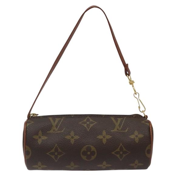 Louis Vuitton Papillon Brown Canvas clutch - Picture 1 of 10
